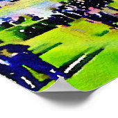 Kleines Mädchen, das die Rennen im Royal Ascot beo Poster (Ecke)