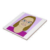 kleines Mädchen Fliese (Seite)