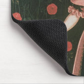 Kleines Mädchen im Lavendel, c.1840 Mousepad (Ecke)