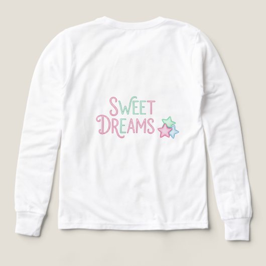 Kleines Mädchen in einem Lavendel-Nachtigall von N (Design Rückseite)