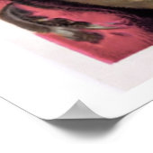 Kleines Mädchen, Kätzchen und Dackel Hund, Vintag Poster (Ecke)