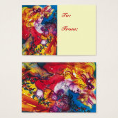 KLEINES MÄDCHEN, KATZE, HÜBSCH DOLL Weihnachtsgesc (Vorne & Hinten)