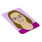 kleines Mädchen Magnet (Rechte Seite)
