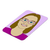 kleines Mädchen Magnet (Linke Seite)