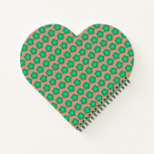 Kleines Mädchen mit Blume Notizblock (Rückseite)