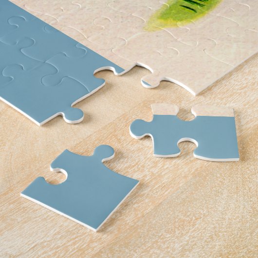 Kleines Mädchen mit hübschem Kätzchen Puzzle (Seite)