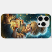 Kleines Mädchen mit Jar of Fireflies Case-Mate iPhone Hülle (Rückseite (Horizontal))