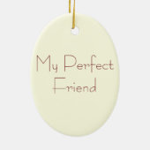 Kleines Mädchen mit Keramik Ornament (Hinten)