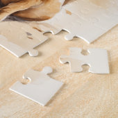 Kleines Mädchen mit Labrador Puzzle (Seite)
