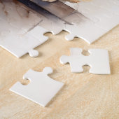 Kleines Mädchen mit Labrador Puzzle (Seite)