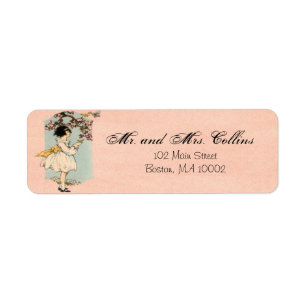 Kleines Mädchen mit Schmetterlings-Aufklebern