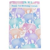 Kleines Mädchen-oder Jungen-erster Mittlere Geschenktüte (Vorderseite)