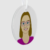 kleines Mädchen Ornament (Vorderseite)