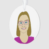 kleines Mädchen Ornament (Vorderseite)