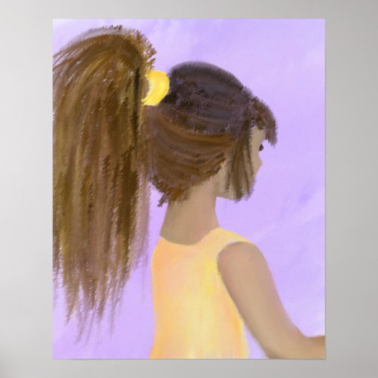 Kleines Mädchen Poster (Vorne)