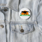 Kleines Mädchen und Dinosaurier Button (Beispiel)