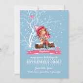 Kleines Mädchen und Kitty | Weihnachten im Individ (Vorderseite)