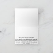 Kleines Mädchen von Quishuarani Karte (Innenseite)