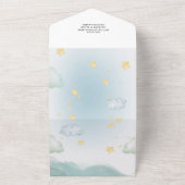 Kleines Mannabenteuer erwartet Babydusche All In One Einladung (Außenbereich)