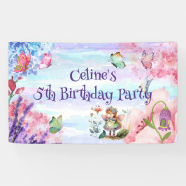 kleines Märchen-Geburtstagsbanner Banner