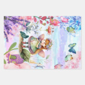 kleines Märchengeburtspapier Geschenkpapier Set (Vorderseite)