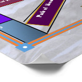 Kleines Matte Poster (Ecke)