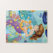 Kleines Meerjungfraupuzzle Puzzle (Horizontal)
