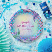 kleines Meerjungthema Geburtstag Pappteller (Party)