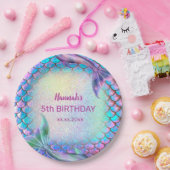 kleines Meerjungthema Geburtstag Pappteller (Party)