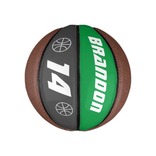 Kleines Mini-Basketballgeschenk für Kinder zum Geb Mini Basketball (Vertikal)