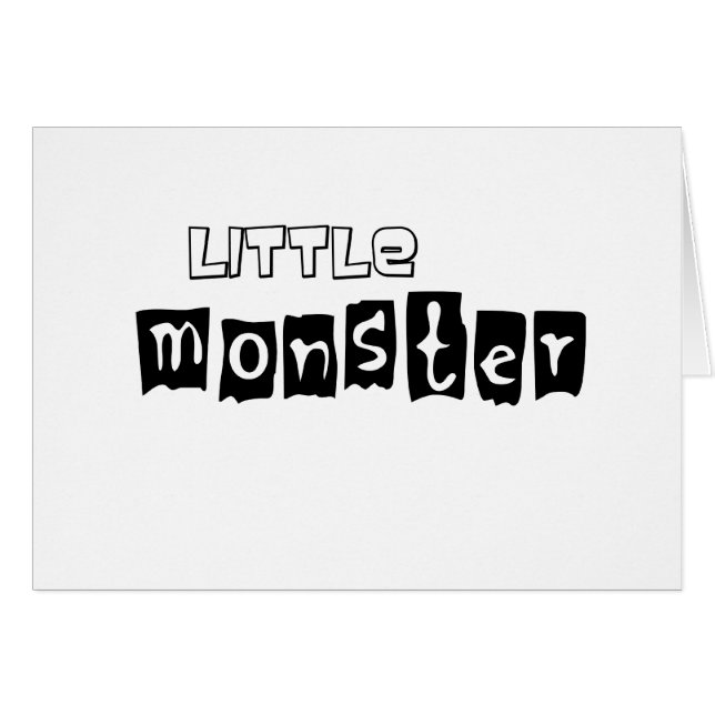 Kleines Monster (Vorderseite (Horizontal))