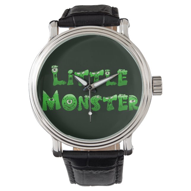 Kleines Monster Armbanduhr (Vorderseite)