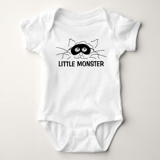 Kleines Monster Baby Strampler (Vorderseite)