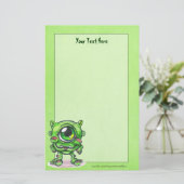 Kleines Monster-Briefpapier Briefpapier (Stehend Vorderseite)