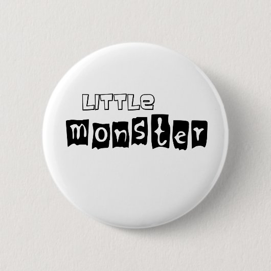 Kleines Monster Button (Vorderseite)