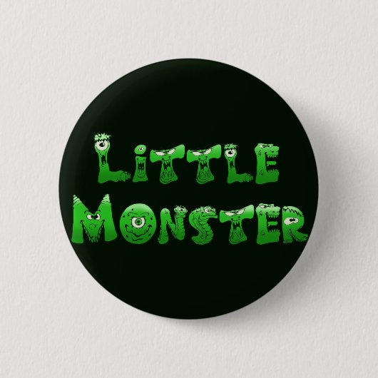 Kleines Monster Button (Vorderseite)