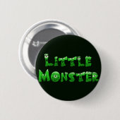 Kleines Monster Button (Vorne & Hinten)