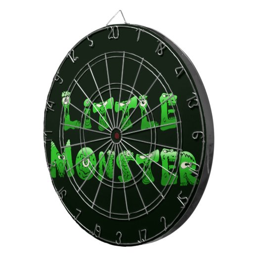 Kleines Monster Dartscheibe (Vorderseite rechts)