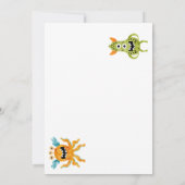 Kleines Monster Geburtstag Dankeskarte