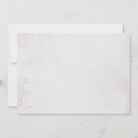 Kleines Monster Geburtstag Foto Danke Karte (Rückseite)