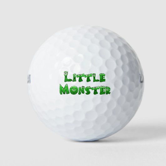 Kleines Monster Golfball (Vorderseite)