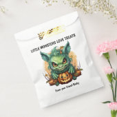 Kleines Monster Grünes Halloween Geschenktütchen (Versiegelt)