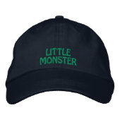 Kleines Monster Halloween bestickte Spitze Baseballkappe (Vorderseite)