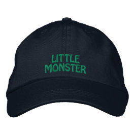 Kleines Monster Halloween bestickte Spitze Baseballkappe