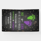 Kleines Monster Halloween-Party Banner (Horizontal)