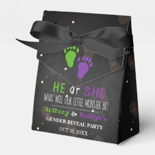 Kleines Monster Halloween-Party Geschenkschachtel