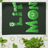 Kleines Monster Handtuch (Gefaltet)