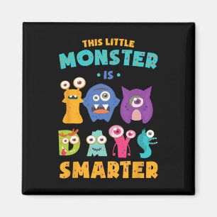 Kleines Monster ist 100 Tage kluger Schulkinder Le Magnet