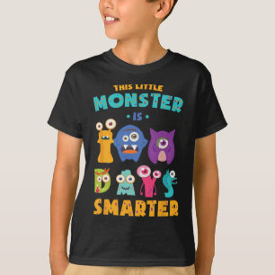Kleines Monster ist 100 Tage kluger Schulkinder Le T-Shirt