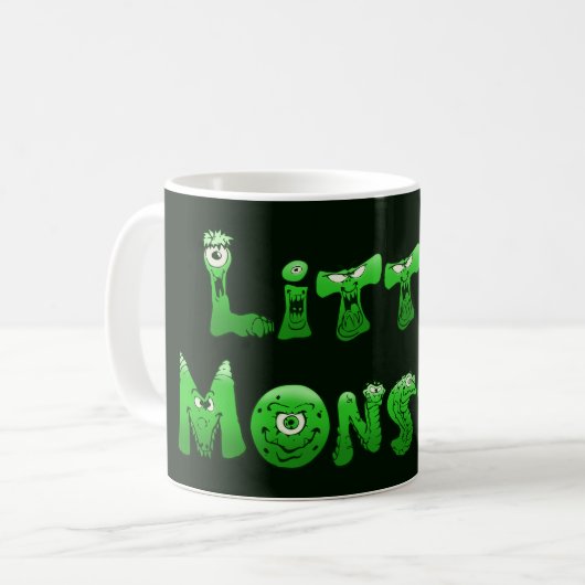 Kleines Monster Kaffeetasse (Vorderseite Links)